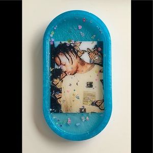 Travis Scott resin glitter rolling tray new